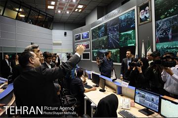 رصد و مانیتورینگ ترافیک اول مهر با حضور شهردار تهران 30