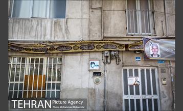 نگاره های شهدا بر دیواره های شهر 9