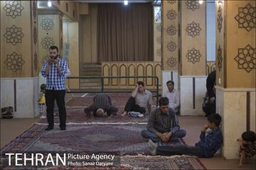روز اول ماه رمضان در حرم حضرت عبدالعظیم حسنی(ع)‎ 15