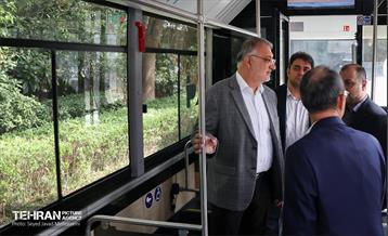 آیین رونمایی و تحویل 110 دستگاه اتوبوس جدید برقی پایتخت در کشور چین 25