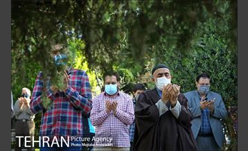 نماز عید فطر در دانشگاه تهران 13