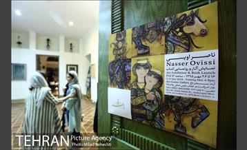 افتتاح نماشگاه آثار و رونمایی کتاب ناصر اویسی‎ 14
