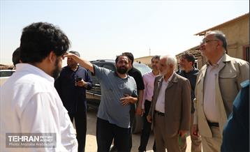 بازدید شهردار تهران از موکب علی ابن موسی الرضا(ع) و صاحب الزمان(عج)