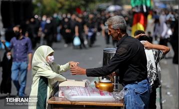 پیاده روی جاماندگان اربعین حسینی(ع) در تهران 39