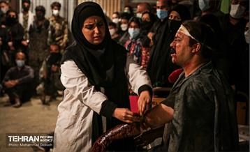 بازدید شهردار تهران از رزم نمایش معبر 30