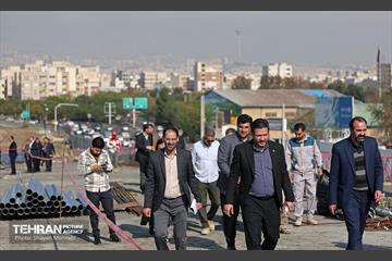 بازدید مدیران شهری از پروژه یادگار امام(ره) 20