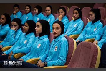 مراسم بدرقه تیم ملی فوتبال دختران نوجوان 27