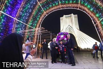 تونل نوری میدان آزادی 13