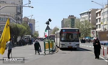 خدمات شهرداری تهران در پایان روز قدس 8