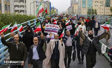 راهپیمایی مردم تهران در محکومیت جنایات رژیم صهیونیستی 10