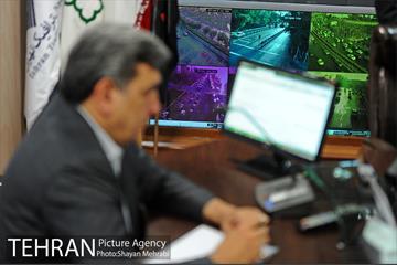 رصد و مانیتورینگ ترافیک اول مهر با حضور شهردار تهران 15