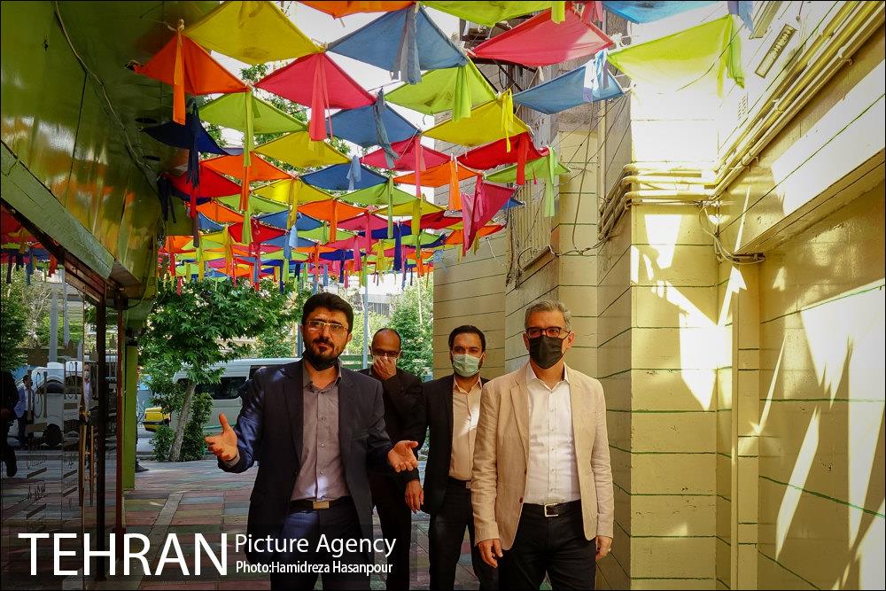 بازدید مهندس مصطفی کاظمی از محور ولیعصر عج ( تجریش-راه آهن) 12