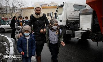 برف چهره تهران را سپیدپوش کرد 13