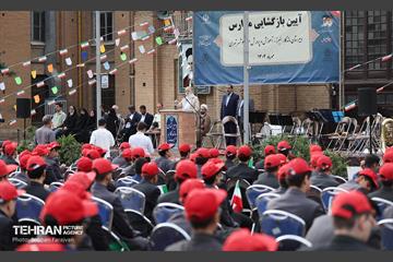 آئین بازگشایی مدرسه البرز 30