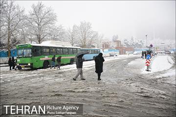بارش برف زمستانی در تهران-2 28