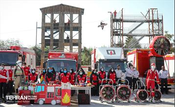 آیین گرامیداشت روز آتش نشان با حضور شهردار تهران 46