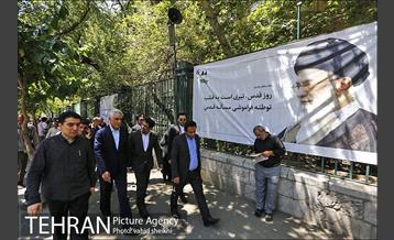 حضور شهردار تهران در راهپیمایی روز جهانی قدس 20