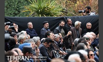 آئین وداع با استاد جمشید مشایخی 33