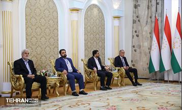 استقبال رستم امامعلی شهردار دوشنبه از هیات شهرداران ایرانی شرکت کننده در ششمین مجمع عمومی مجمع شهرداران آسیایی