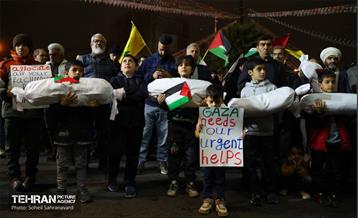 تجمع مردمی در محکومیت فاجعه بیمارستان شفا غزه 3