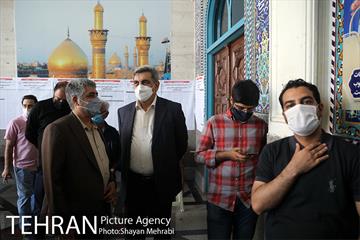 حضور شهردار تهران در انتخابات 1400