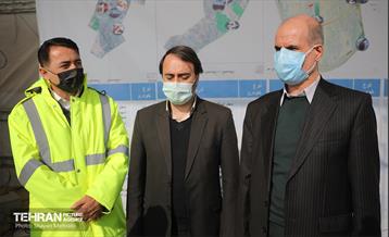 مانور برف روبی منطقه 19 شهرداری تهران 54