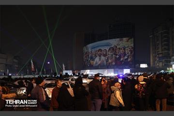 نورافشانی میدان ولیعصر(عج) به مناسبت نیمه شعبان 25