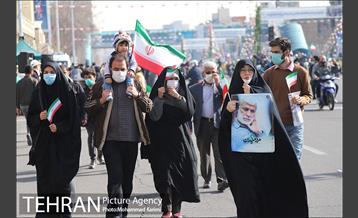 راهپیمایی چهل‌ و دومین سالگرد پیروزی انقلاب اسلامی -4 3