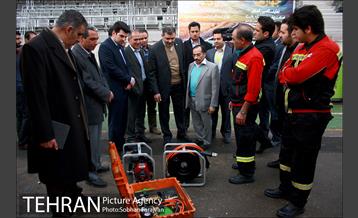 افتتاح نمایشگاه مشارکت تولیدگران داخلی صنعت مترو  4