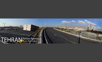 تقاطع غیر همسطح بزرگراه شهید حکیم با بلوار المپیک 25