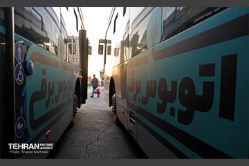 آغاز فعالیت اتوبوس‌های برقی جدید در ۳ خط اتوبوسرانی تهران  46