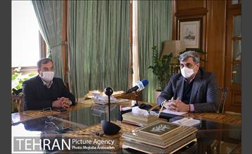 ویدئو کنفرانس شهردار تهران با شهردار بلگراد 1