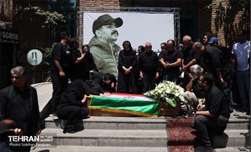 مراسم تشییع و خاکسپاری حمیدرضا درجاتی 19