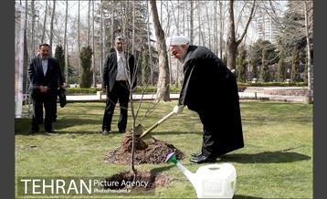 کاشتن نهال به مناسبت روز درختکاری و هفته منابع طبیعی 1