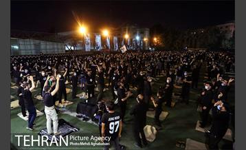 مراسم سوگواری شب سوم آقا اباعبدالله الحسین(ع) در منطقه 8