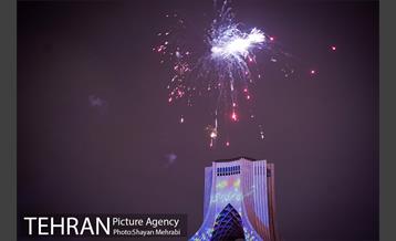 جشن نور نیمه شعبان در میدان آزادی 5