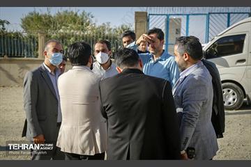 بازدید مدیر کل حریم شهرداری تهران از منطقه 5