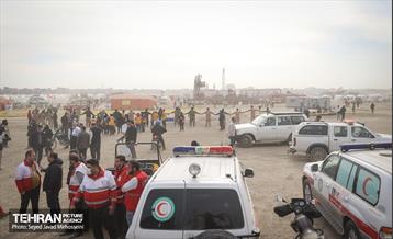 تمرین سراسری زلزله در بوستان ولایت 34