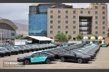 آیین ورود ۱۰۰۰ دستگاه تاکسی برقی به ناوگان حمل و نقل عمومی شهر تهران 29