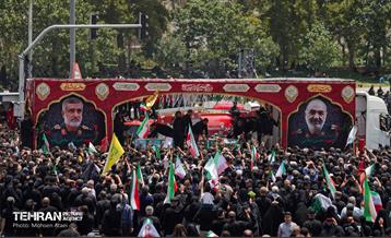 تشییع شهدای اقتدار ملی در تهران - ۲ 9