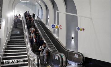بازدید نمایندگان رسانه‌های خارجی از مترو مریم مقدس(س)  42