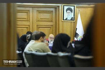نشست خبری  رئیس شورای اسلامی شهر تهران 8