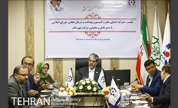 نشست مشترک اعضای کمیسیون بهداشت و درمان مجلس شورای اسلامی با مدیر عامل و معاونین شرکت شهر سالم   7