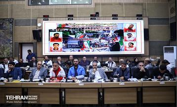 هشتمین جلسه ستاد مدیریت بحران کلانشهر تهران 11