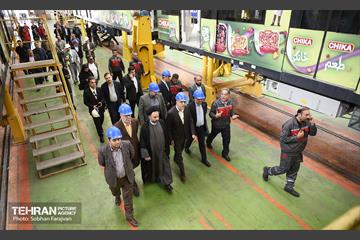 بازدید اعضای شورای اسلامی شهر تهران از شرکت واگن‌سازی تهران 20