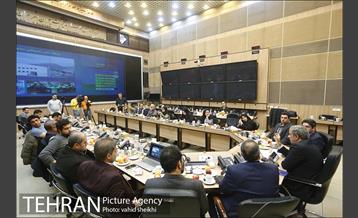 نشست خبری ریاست سازمان پیشگیری و مدیریت بحران شهر تهران 12