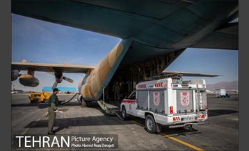 نخستین مانور امداد هوایی تهران در زمان بحران 8