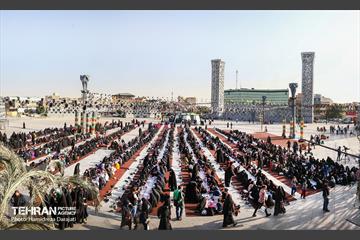 آیین آماده سازی دست سازه های نمدی برای کودکان اربعینی  35