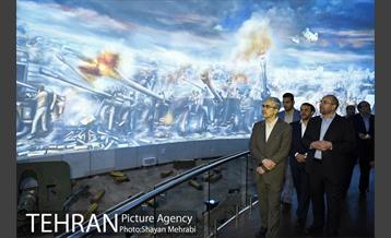 آیین افتتاح یادمان شهدای باغ موزه دفاع مقدس  7