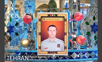 مراسم ختم شهدای آتش نشان 30